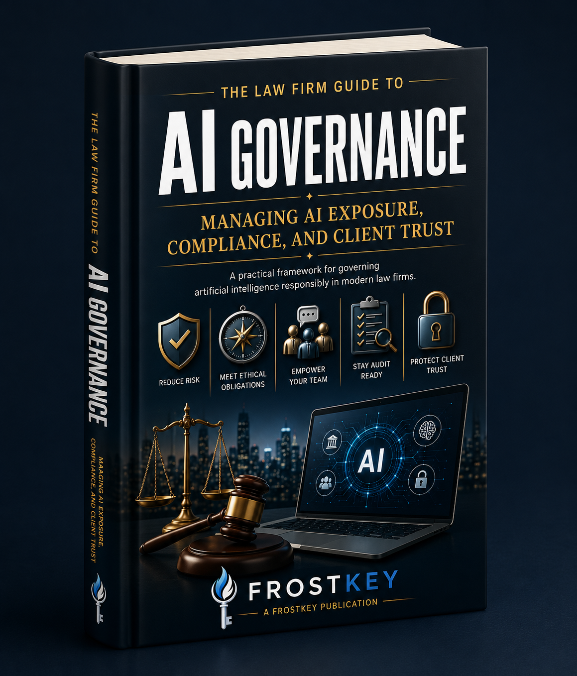 The Law Firm Guide to AI Governance hardcover book